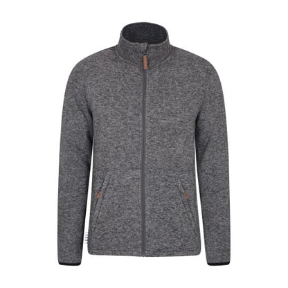 Front - Mountain Warehouse Mens Idris II Full Zip Fleece Jacket