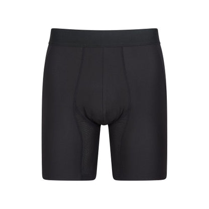 Front - Mountain Warehouse Mens Coach Running Shorts