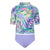 Front - Mountain Warehouse Childrens/Kids Rash Guard Set