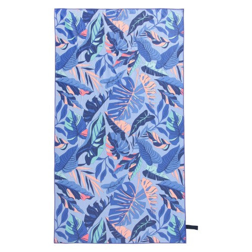 Front - Mountain Warehouse Palm Leaf Microfibre Towel