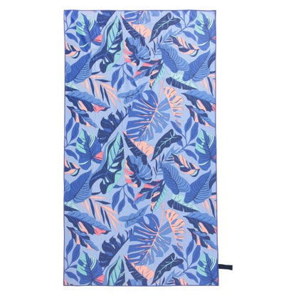 Front - Mountain Warehouse Palm Leaf Microfibre Towel