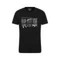 Front - Mountain Warehouse Mens Conquer New Heights Organic Cotton T-Shirt