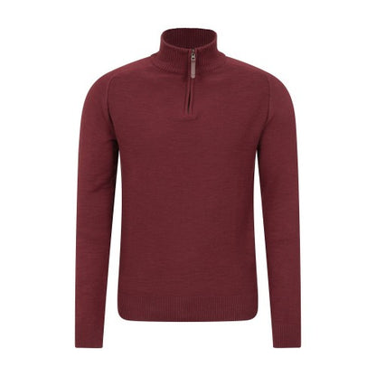 Front - Mountain Warehouse Mens Hadrian Knitted Jumper