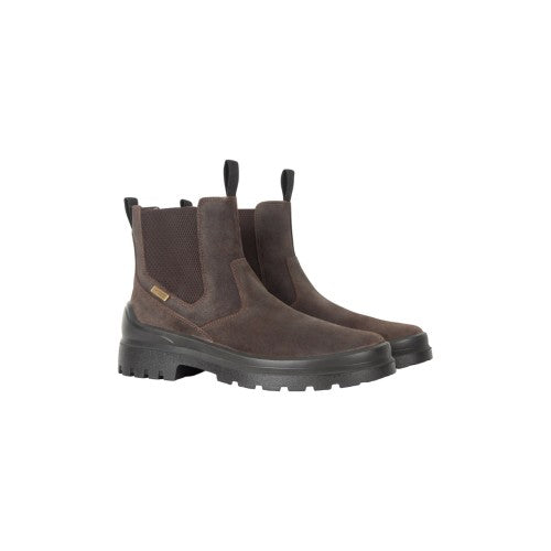 Front - Hinter + Hobart Mens Salcombe Leather Chelsea Boots