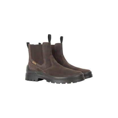 Front - Hinter + Hobart Mens Salcombe Leather Chelsea Boots