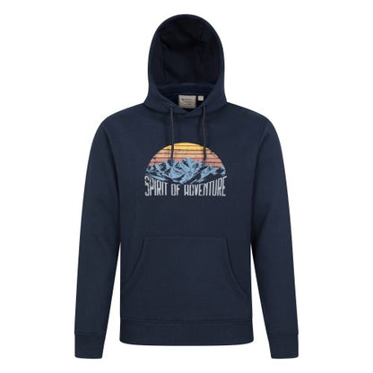 Front - Mountain Warehouse Mens Spirit Of Adventure Hoodie