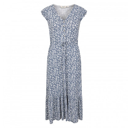 Front - Mountain Warehouse Womens/Ladies Cyprus Ruffled Tiered Dress