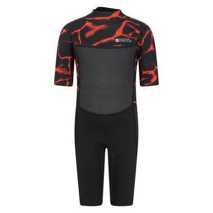 Front - Mountain Warehouse Childrens/Kids Shorty Wetsuit