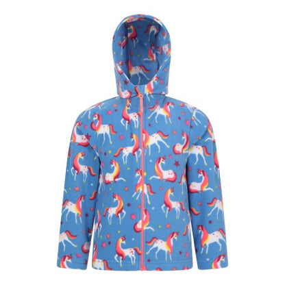 Front - Mountain Warehouse Childrens/Kids Endeavour II Unicorn Hoodie
