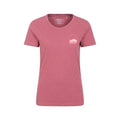 Front - Mountain Warehouse Womens/Ladies Mountain Scene Organic T-Shirt