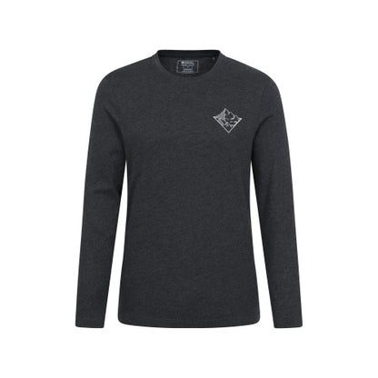 Front - Mountain Warehouse Mens Mountain View T-Shirt