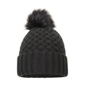 Front - Mountain Warehouse Womens/Ladies Lisbon Pom Pom Borg Lined Beanie