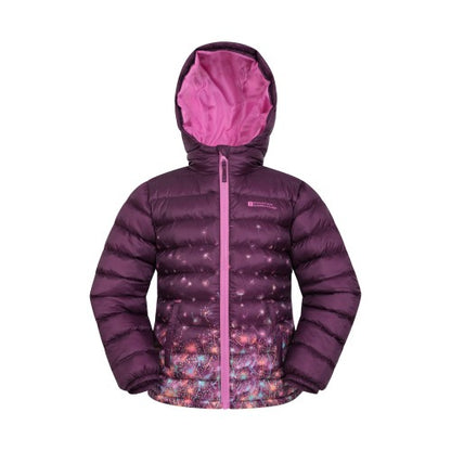 Front - Mountain Warehouse Childrens/Kids Seasons Dandelions Padded Jacket