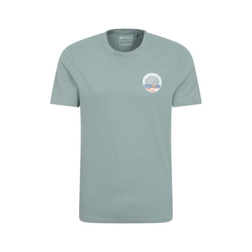 Front - Mountain Warehouse Mens Whitby Organic T-Shirt