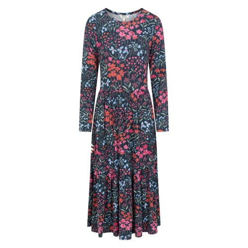 Front - Mountain Warehouse Womens/Ladies Sardinia Long-Sleeved Dress