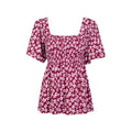Front - Mountain Warehouse Womens/Ladies Hydra Floral Shirred Top
