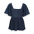 Front - Mountain Warehouse Womens/Ladies Verona Broderie Sleeve Top