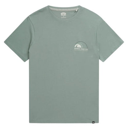 Front - Animal Mens Jacob Organic T-Shirt