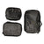 Front - Mountain Warehouse Clear Travel Toiletry Bag Set (Pack of 3)