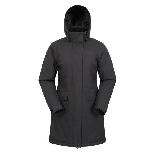 Front - Mountain Warehouse Womens/Ladies Rain On Waterproof Padded Jacket