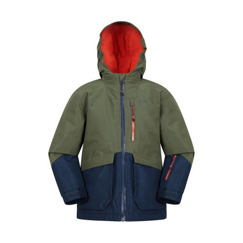 Front - Mountain Warehouse Childrens/Kids Cosmos Water Resistant Ski Jacket