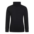 Front - Mountain Warehouse Childrens/Kids Meribel Cotton Roll Neck Top