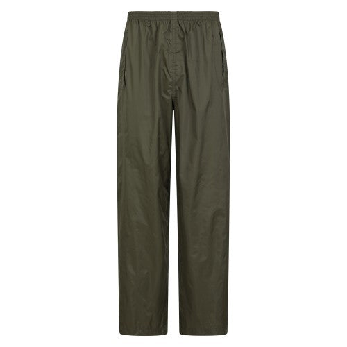Front - Mountain Warehouse Mens Pakka Waterproof Over Trousers