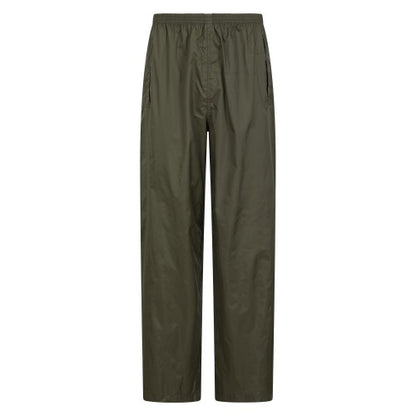 Front - Mountain Warehouse Mens Pakka Waterproof Over Trousers