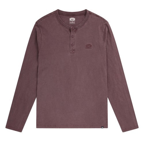 Front - Animal Mens Noah Organic Henley T-Shirt