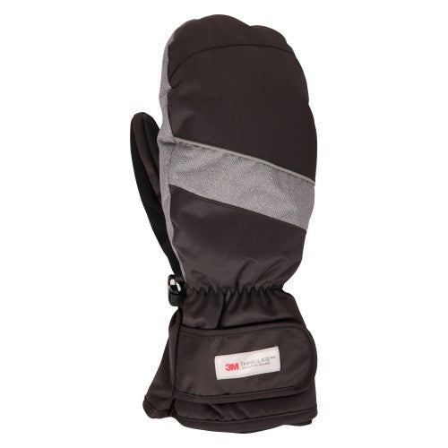 Front - Mountain Warehouse Mens Pinnacle Extreme Waterproof Ski Mittens