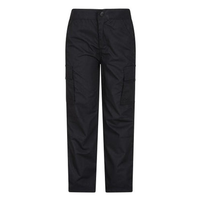 Front - Mountain Warehouse Childrens/Kids Active Hiking Trousers