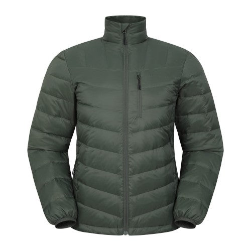 Front - Mountain Warehouse Mens Trail Extreme Down Jacket