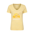 Front - Mountain Warehouse Womens/Ladies Sunflower T-Shirt