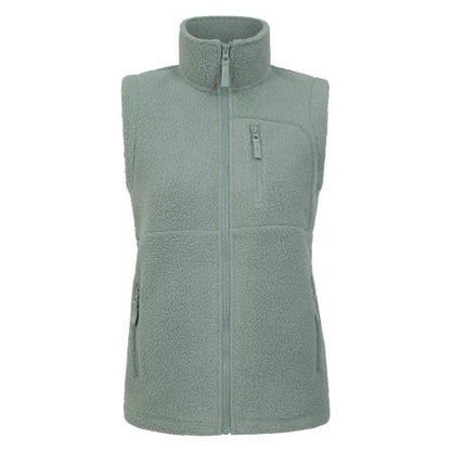 Front - Mountain Warehouse Womens/Ladies Buxton Borg Gilet