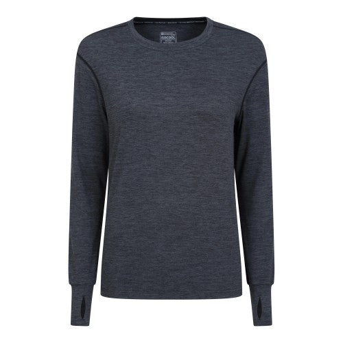 Front - Mountain Warehouse Womens/Ladies Time Trial Running T-Shirt