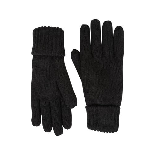 Front - Mountain Warehouse Mens Isotherm Faux Fur Lined Gloves