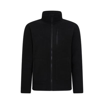 Front - Mountain Warehouse Mens Highland Full Zip Fleece