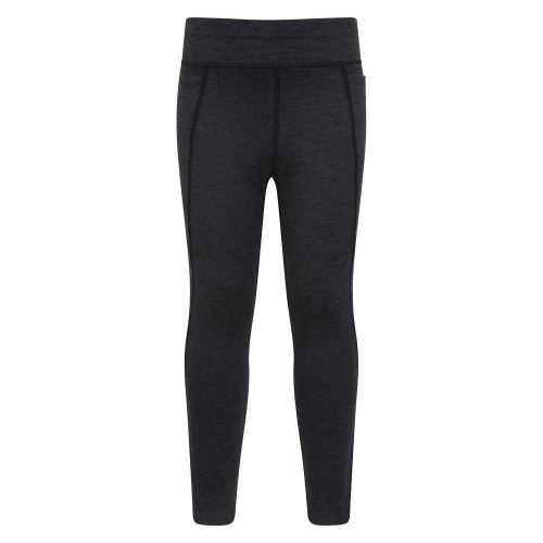 Front - Mountain Warehouse Childrens/Kids Contin Thermal Trekking Leggings