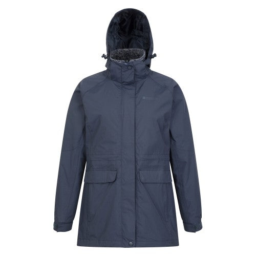 Front - Mountain Warehouse Womens/Ladies Glacial II Extreme 3 in 1 Long Jacket