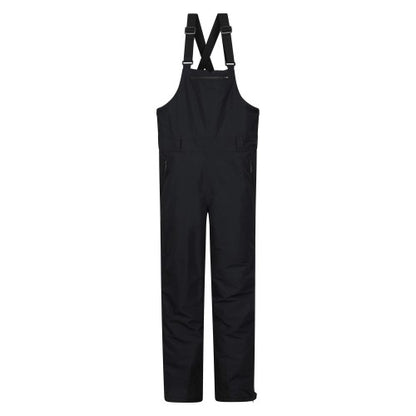 Front - Mountain Warehouse Mens Eris Waterproof Bib Front Ski Trousers