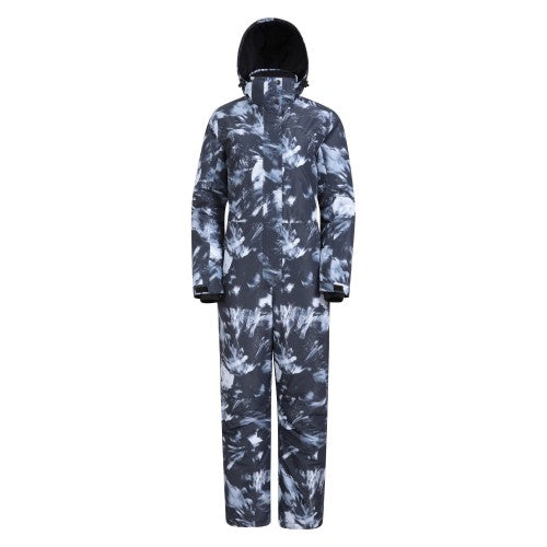 Front - Mountain Warehouse Womens/Ladies Cloud Abstract Ski Suit