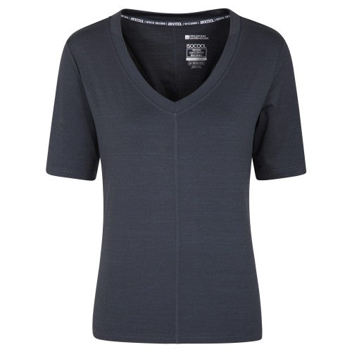 Front - Mountain Warehouse Womens/Ladies Panna V Neck T-Shirt