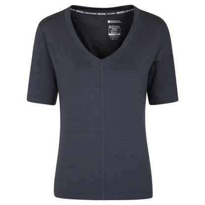 Front - Mountain Warehouse Womens/Ladies Panna V Neck T-Shirt