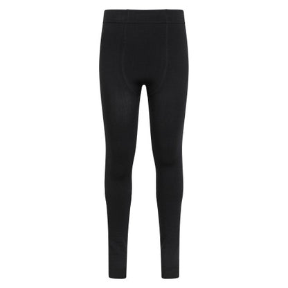 Front - Mountain Warehouse Girls Brushed Isotherm Leggings
