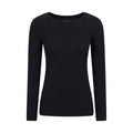 Front - Mountain Warehouse Womens/Ladies Carmel Ribbed Seamless Thermal Top