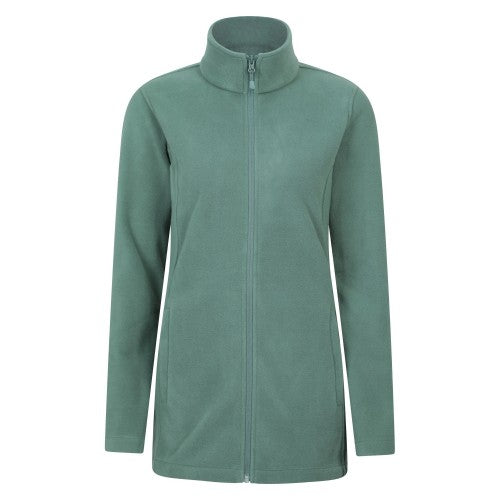 Front - Mountain Warehouse Womens/Ladies Longline Fleece Jacket