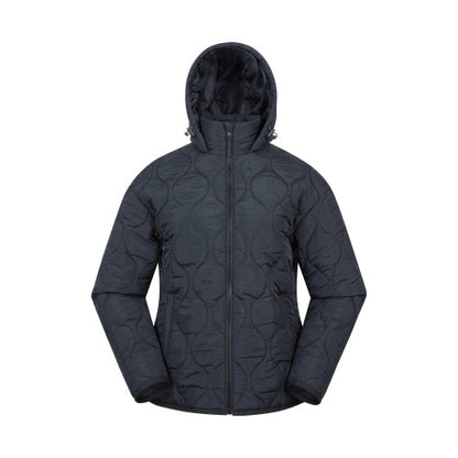 Front - Mountain Warehouse Womens/Ladies Flora Quilted Jacket