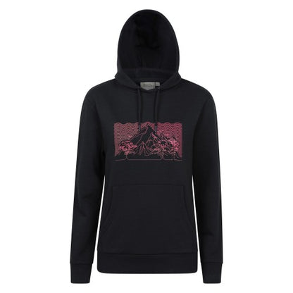 Front - Mountain Warehouse Womens/Ladies Ombre Hoodie