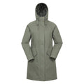 Front - Mountain Warehouse Womens/Ladies Polperro Lightweight Padded Waterproof Jacket