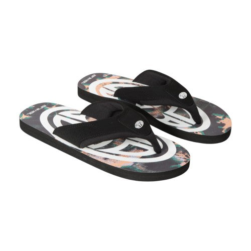 Front - Animal Mens Jekyl Big Logo Flip Flops